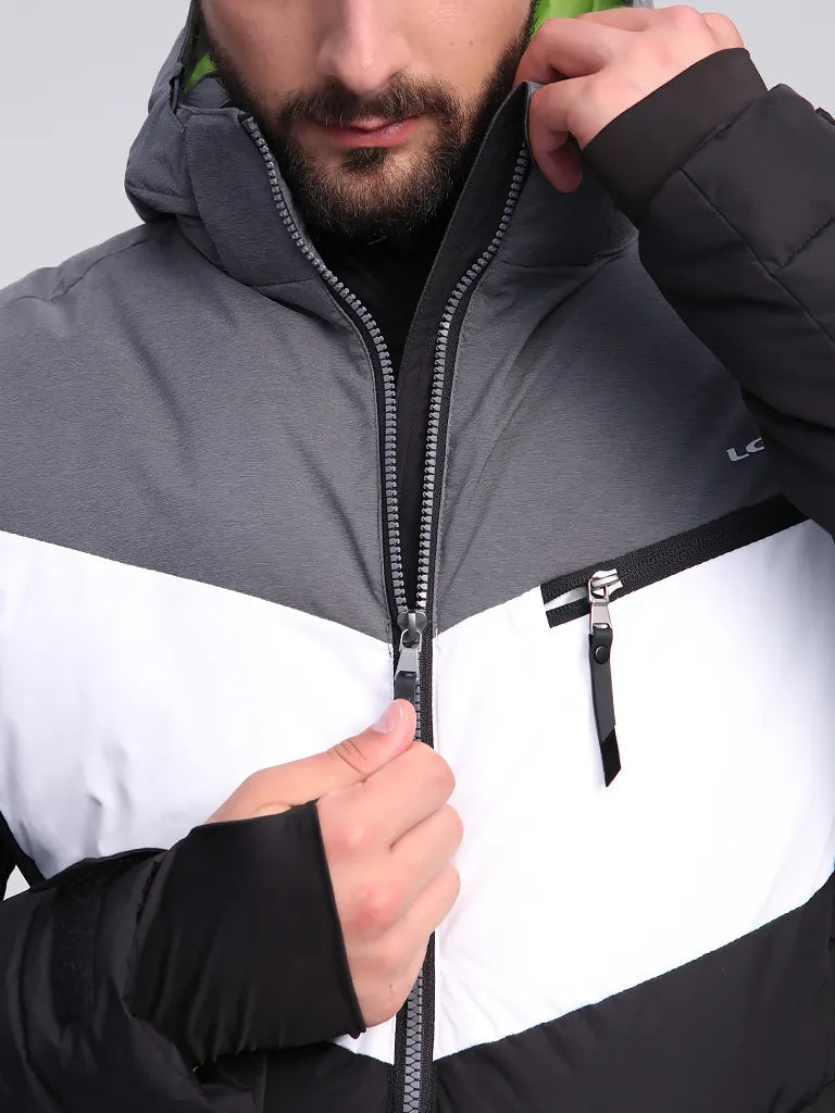 Herren-Skijacke Loap Orisino Schwarz