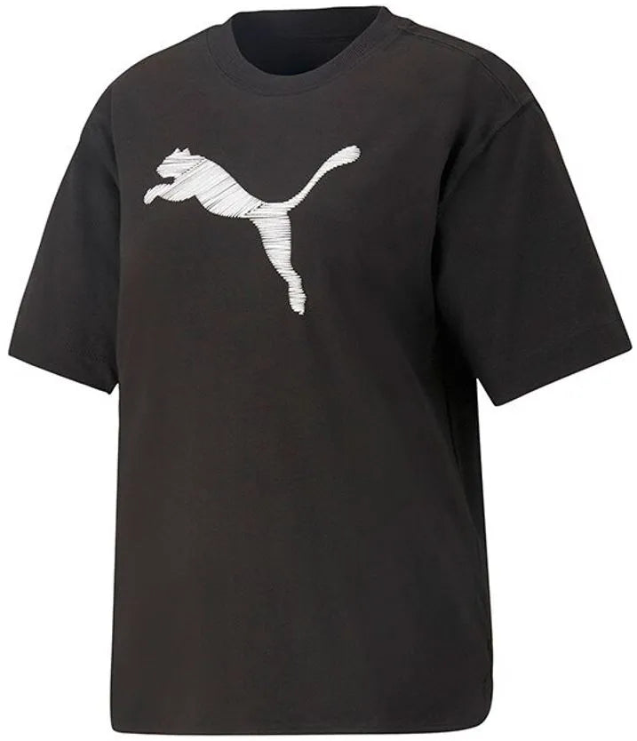 Puma Wmns Her Tshirt Noir Femme