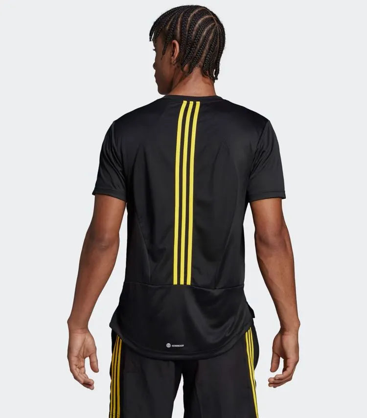 Pánske tričko Adidas Men Aeroready Hiit 3s Black