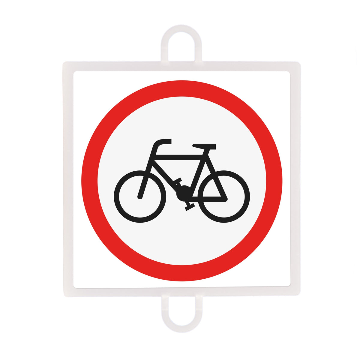 Semnele de interzicere a circulației panou nr. 2 (cicluri)