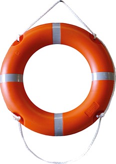 Plastový záchranný kruh