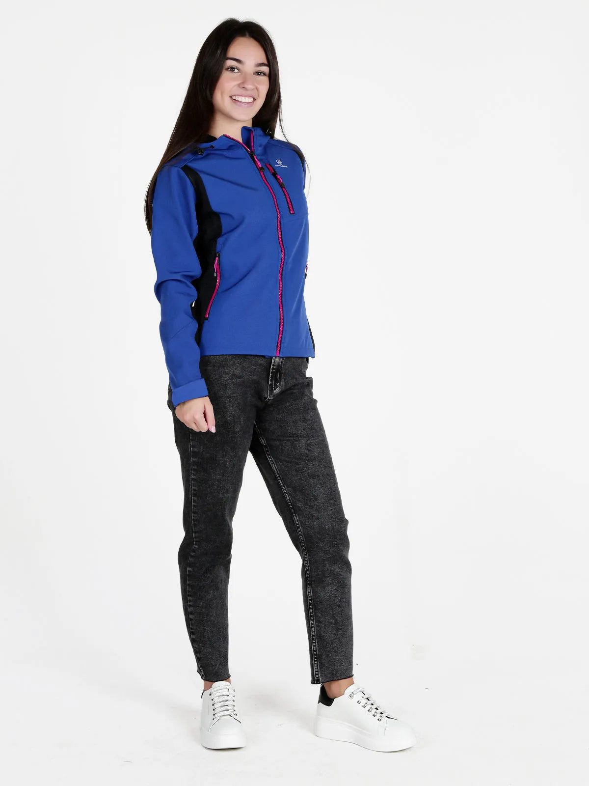 Dámska softshellová bunda Athl. Dpt Maya Pervinica Blue