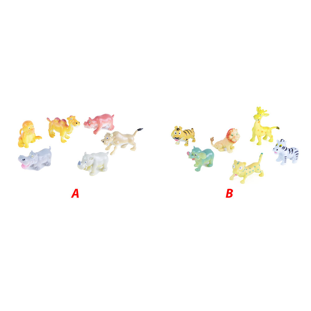 The Funny Wild Animals 6 Pieces2 Types