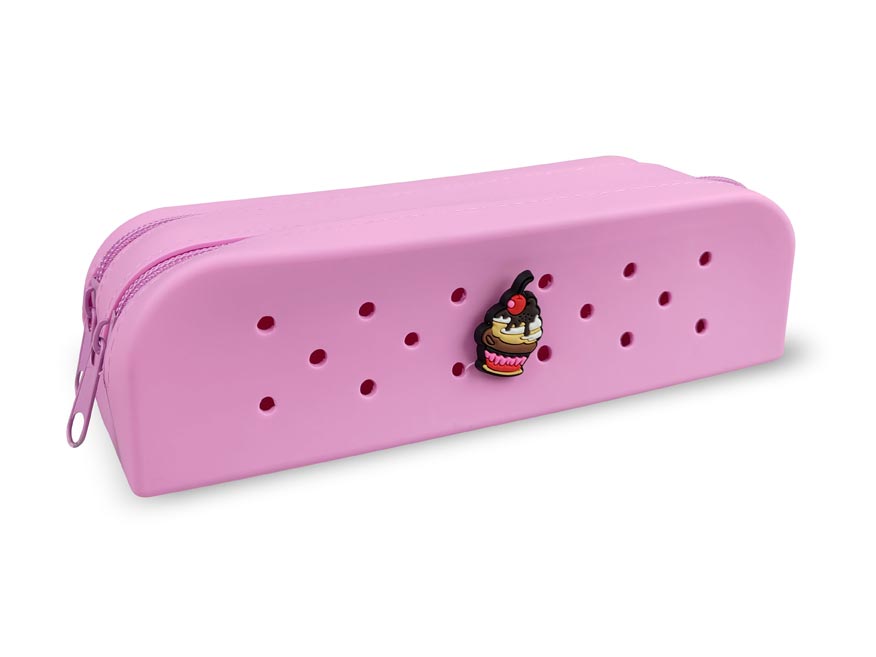 Gifty - Dubbele siliconen etui roze