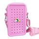 Gifty - Silicone Crossbody Bag Pink
