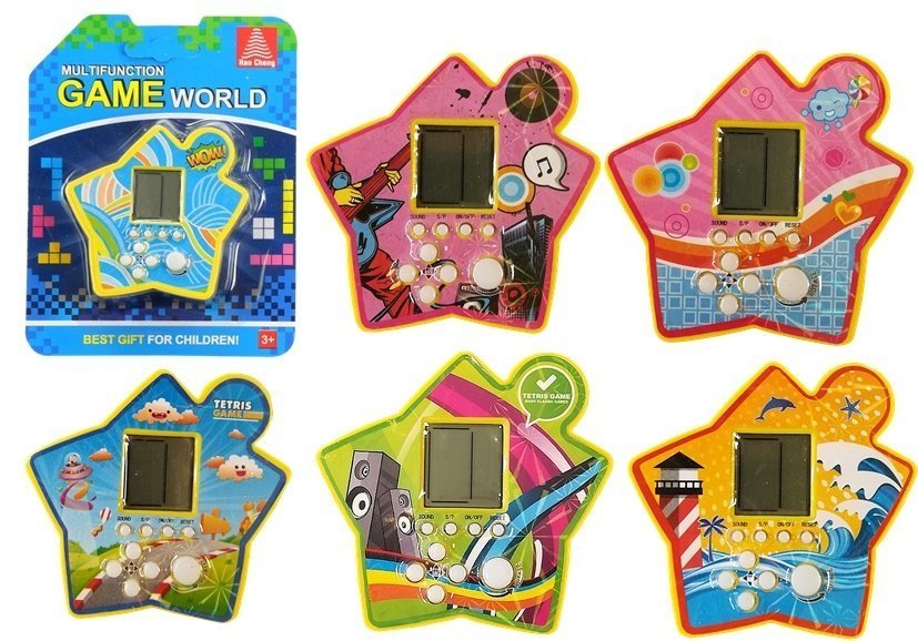 Joc de cărămidă Electronic Tetris Portable Star