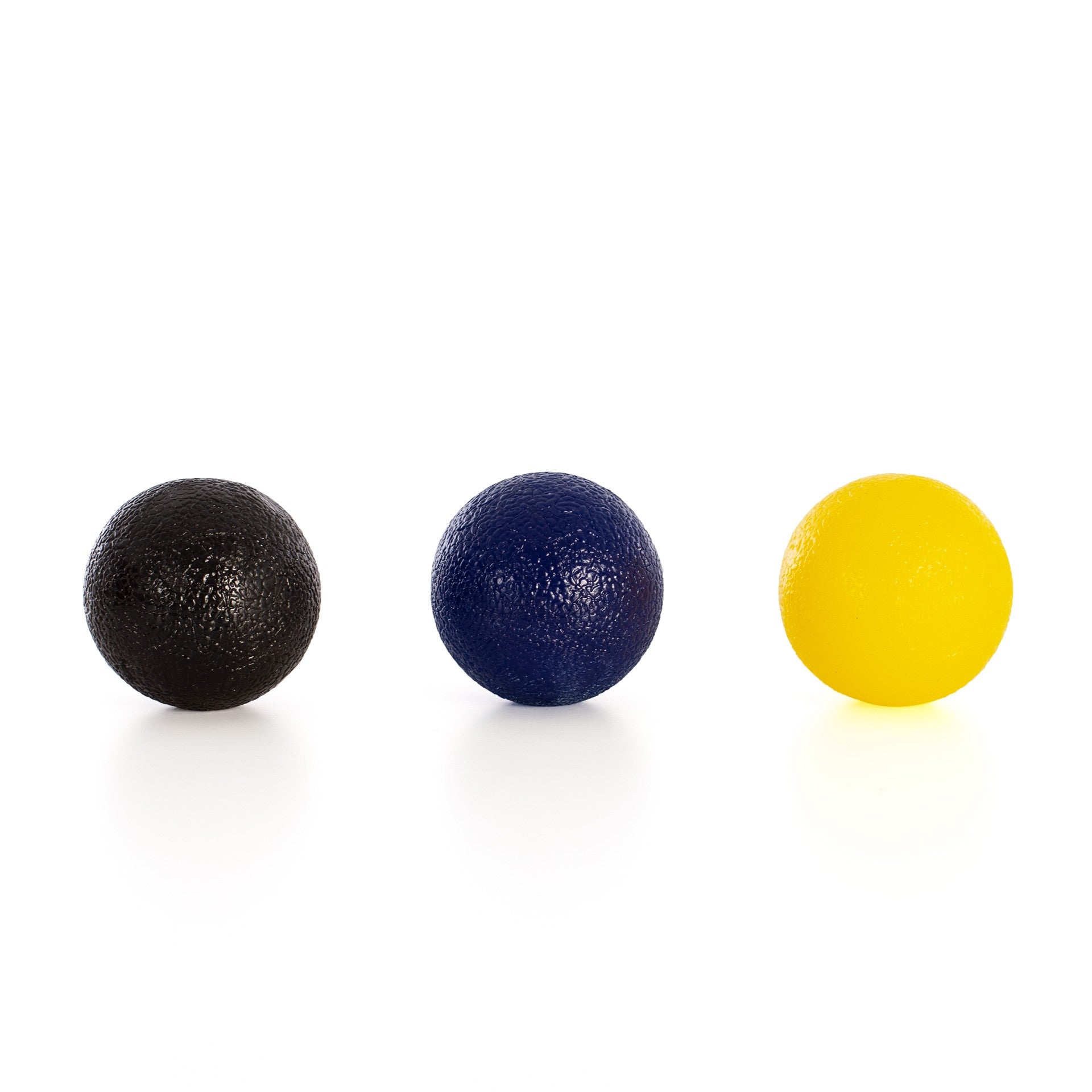 Balles pour exercices de main, ensemble de 3 pièces multicolores