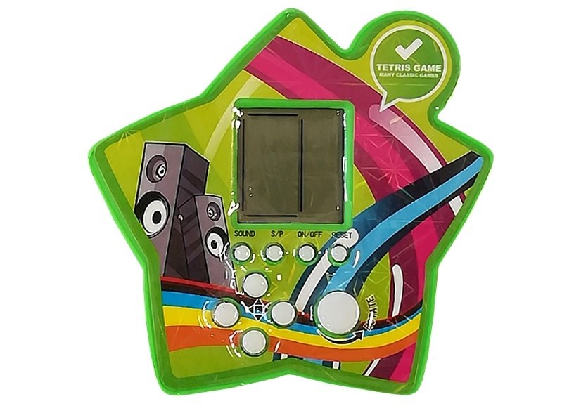 Brick Game Electronic Tetris Portable Star