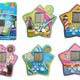 Brick Game Electronic Tetris Portable Star Blue