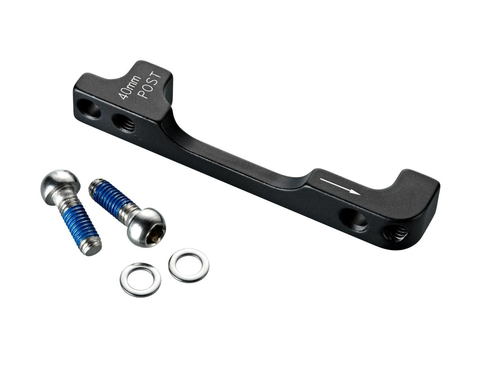 Sram Adapter 40p - Post Mount Standard Schwarz