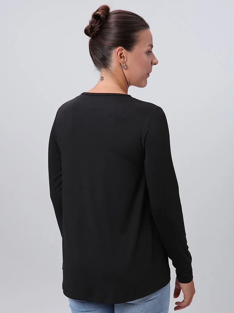 Dámske tričko Loap byrcela black xl