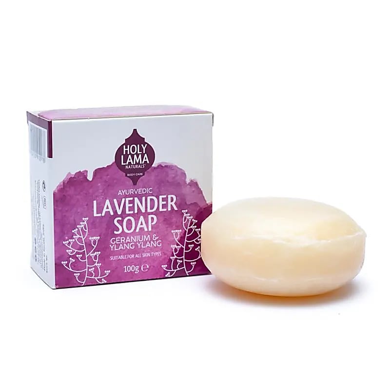 Holy Lama Lavender Soap --set Of 2 Pcs - 100 G