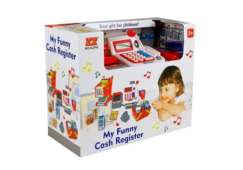 Cash Register With Trolley Baskets & Accessories