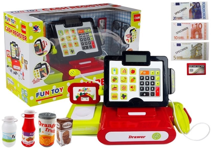 Cash Register With Touchscreen Calculator + Accesories