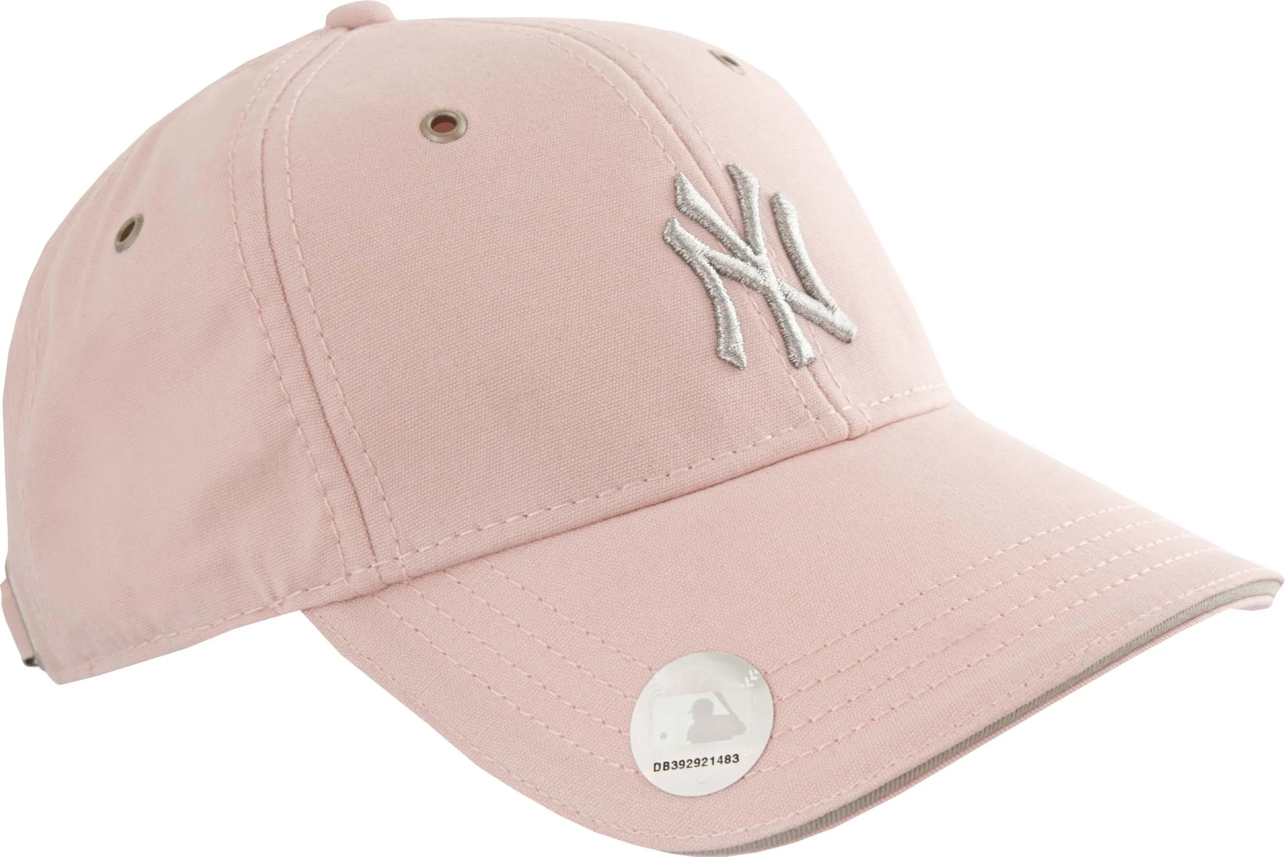 Boné ny insígnia rosa rosa