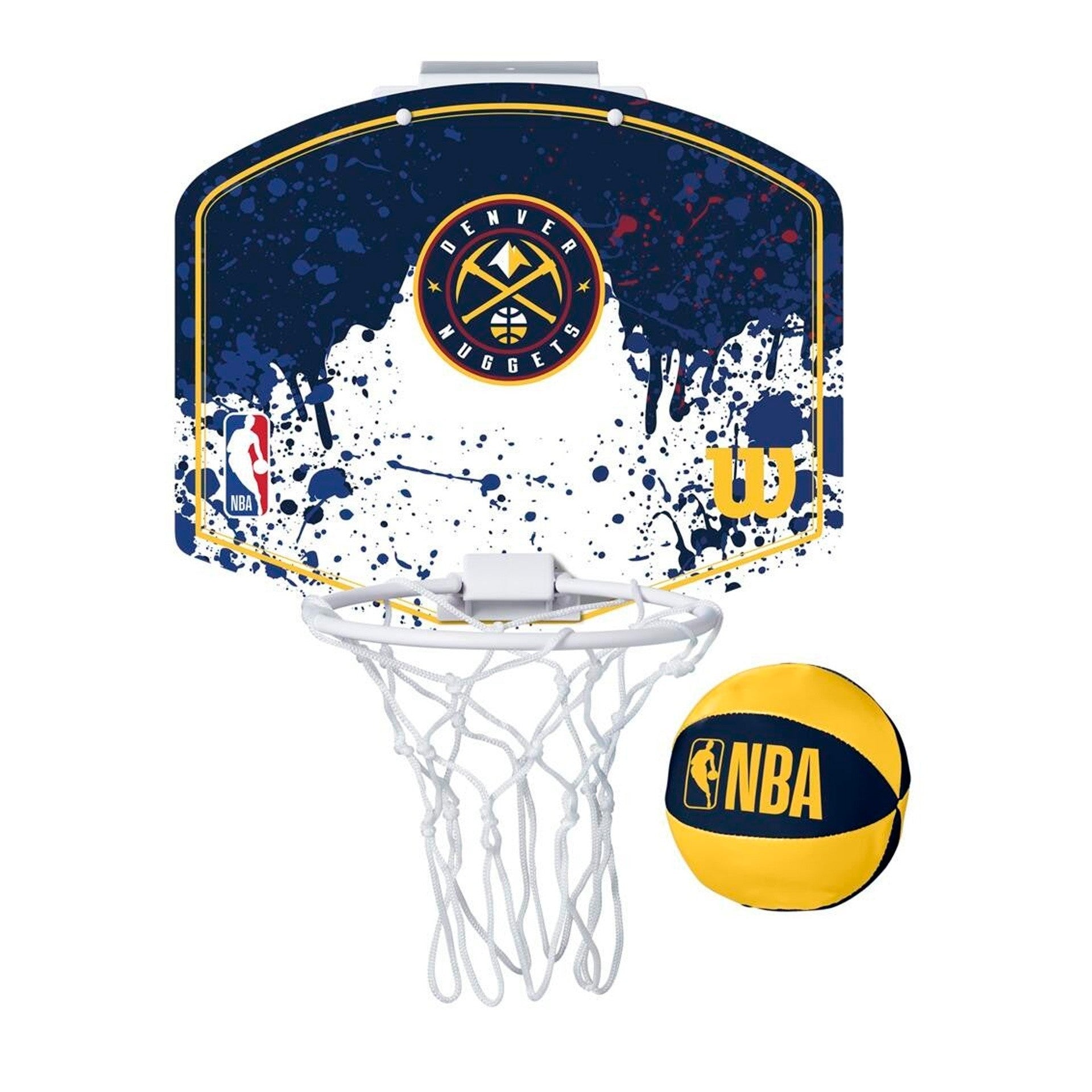 Wilson Nba Team Mini Hoop Nuggets