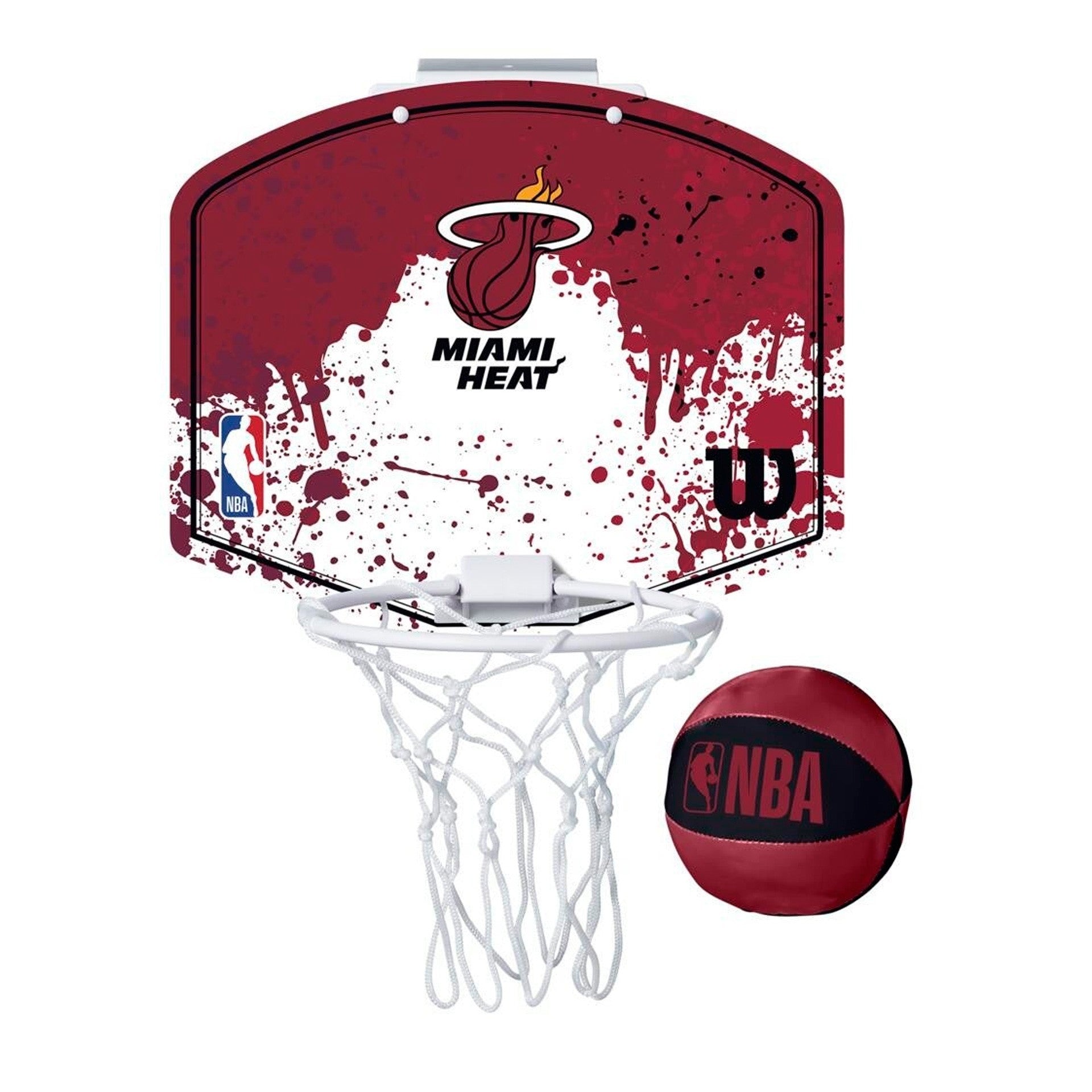 Wilson Nba Team Mini Hoop Heat