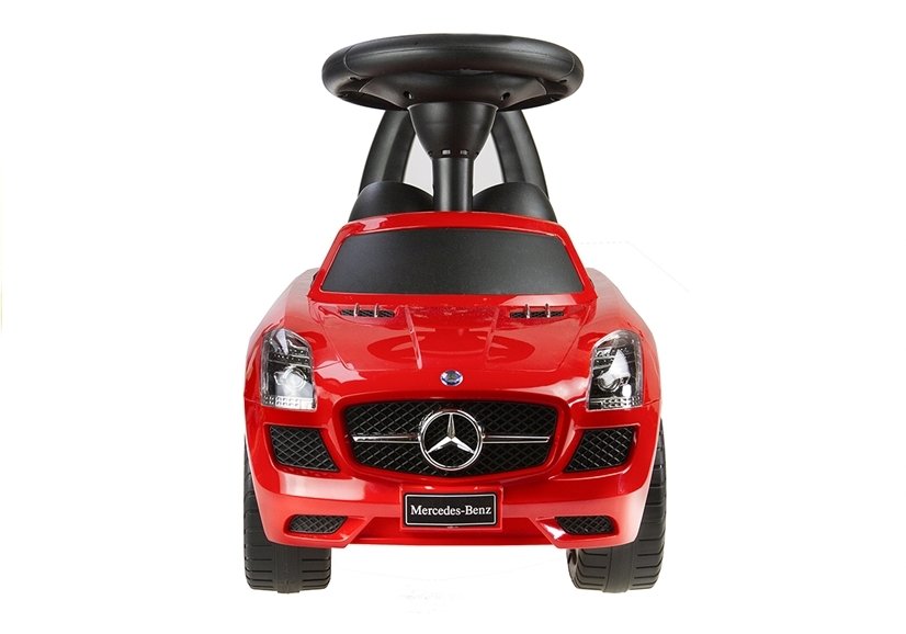 Mercedes Benz Röd - Barn Push Along Ride On Car