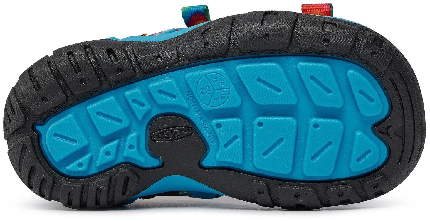 Keen jr knotch creek agus bróga leanaí dath maighnéad-tie gorm 36