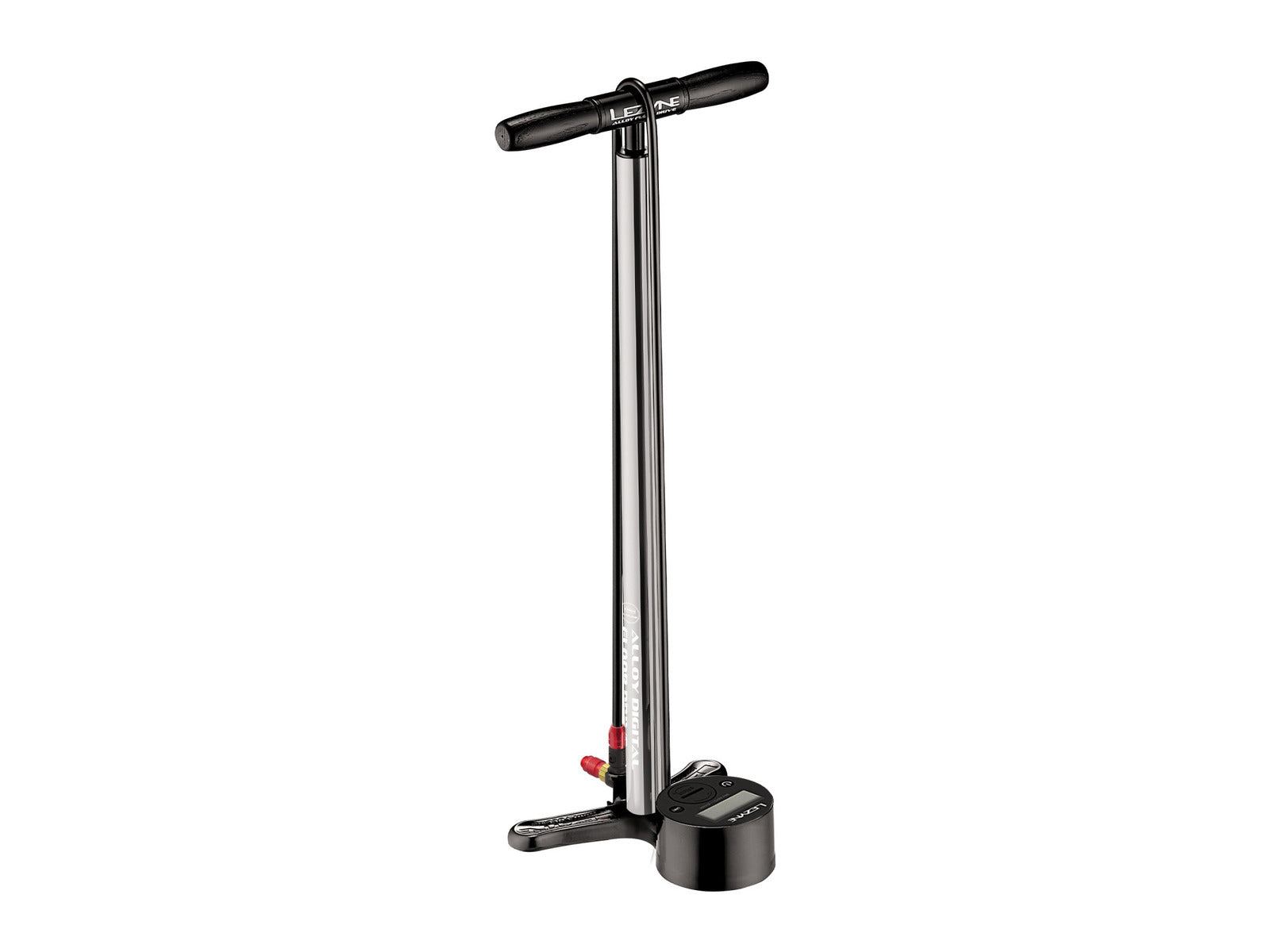 Lezyne Alloy Hp Digital Floor Drive Silver