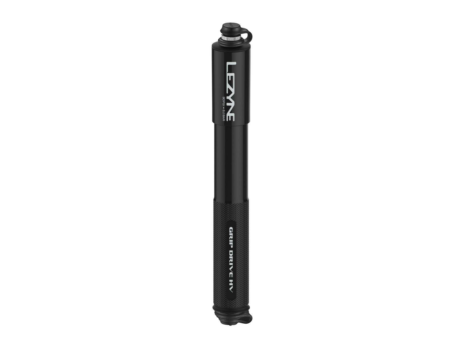 Lezyne Hand Pump Hv Grip Drive Black M (231) - M (23.1)