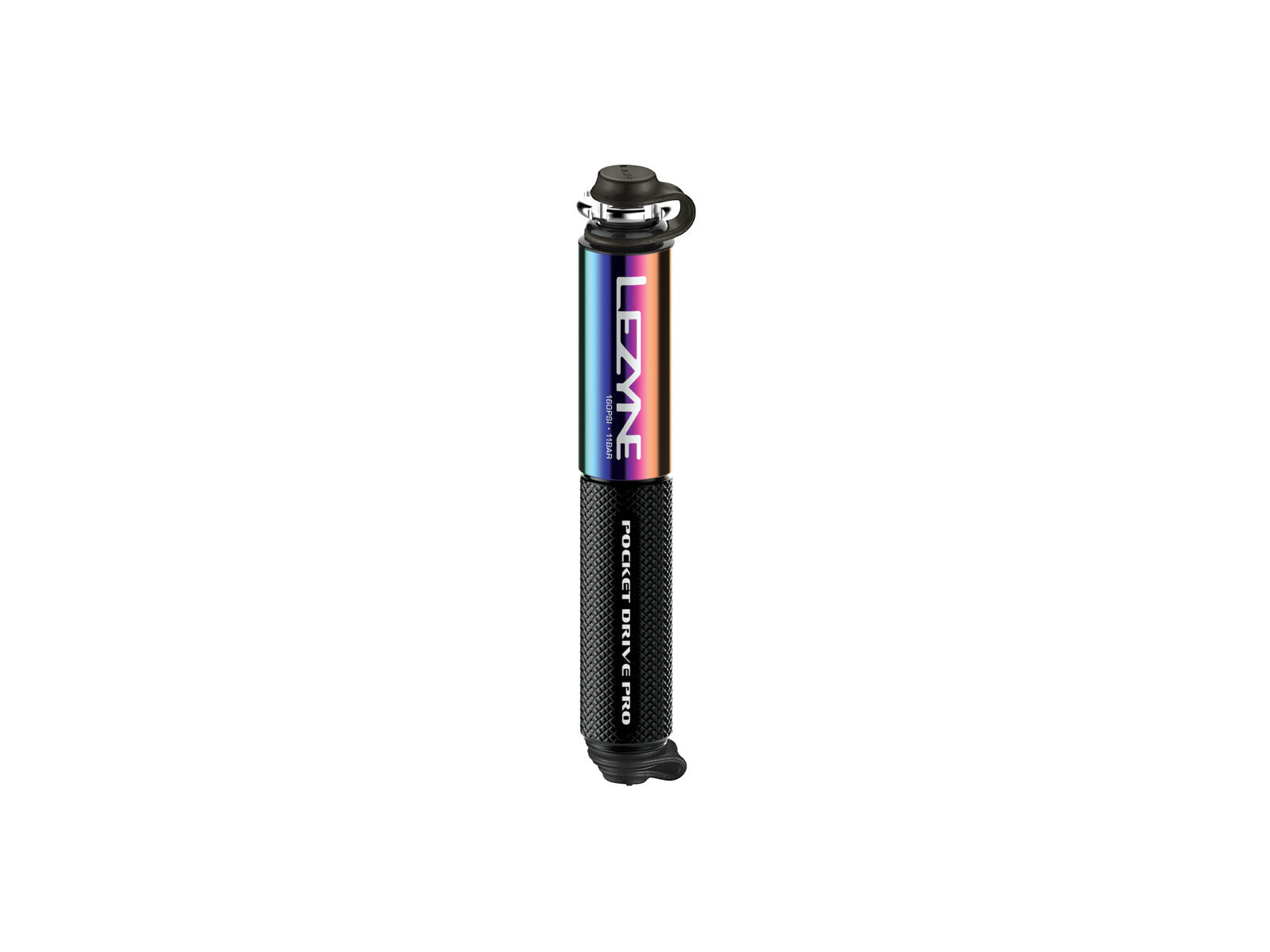 Lezyne Hand Pump Cnc Hp Pocket Drive Pro Black-metallic 140 - 14.0