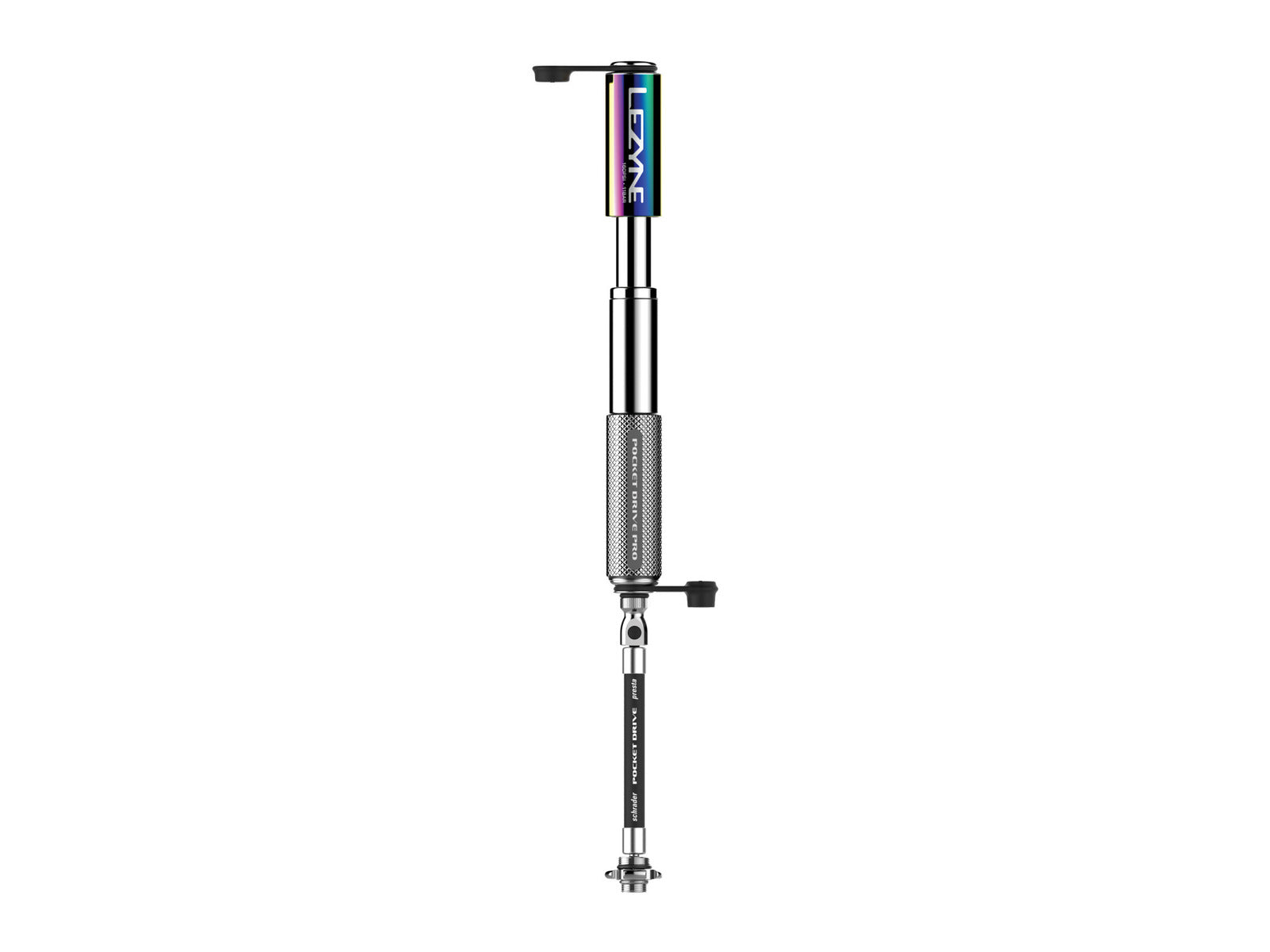 Lezyne Hand Pump Cnc Hp Pocket Drive Pro Silver-metallic 140 - 14.0
