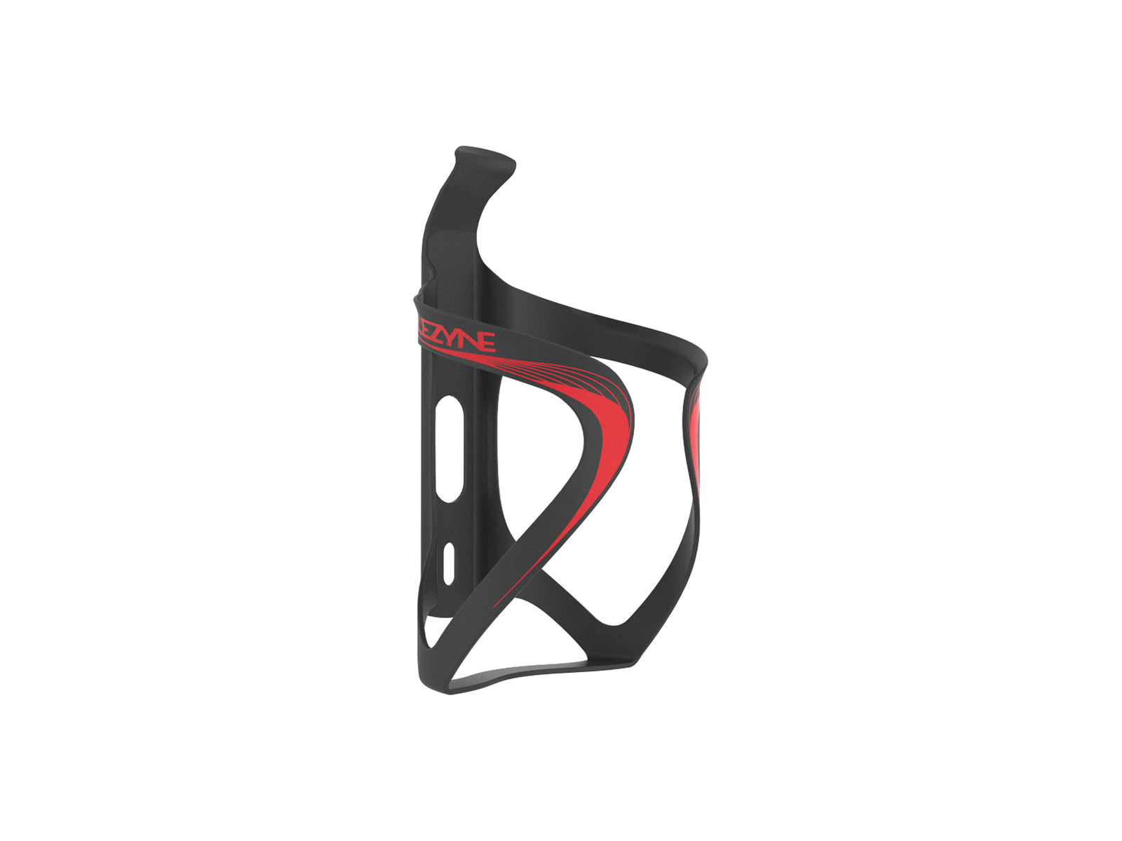 Lezyne Bottle Cage Carbon Team Black-red