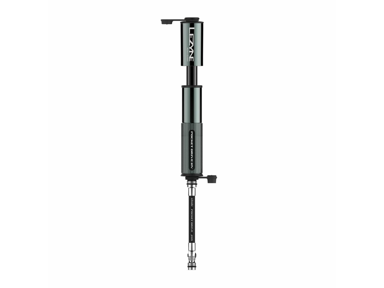 Lezyne Hand Pump Cnc Hv Pocket Drive Gloss Lightgrey 140 - 14.0