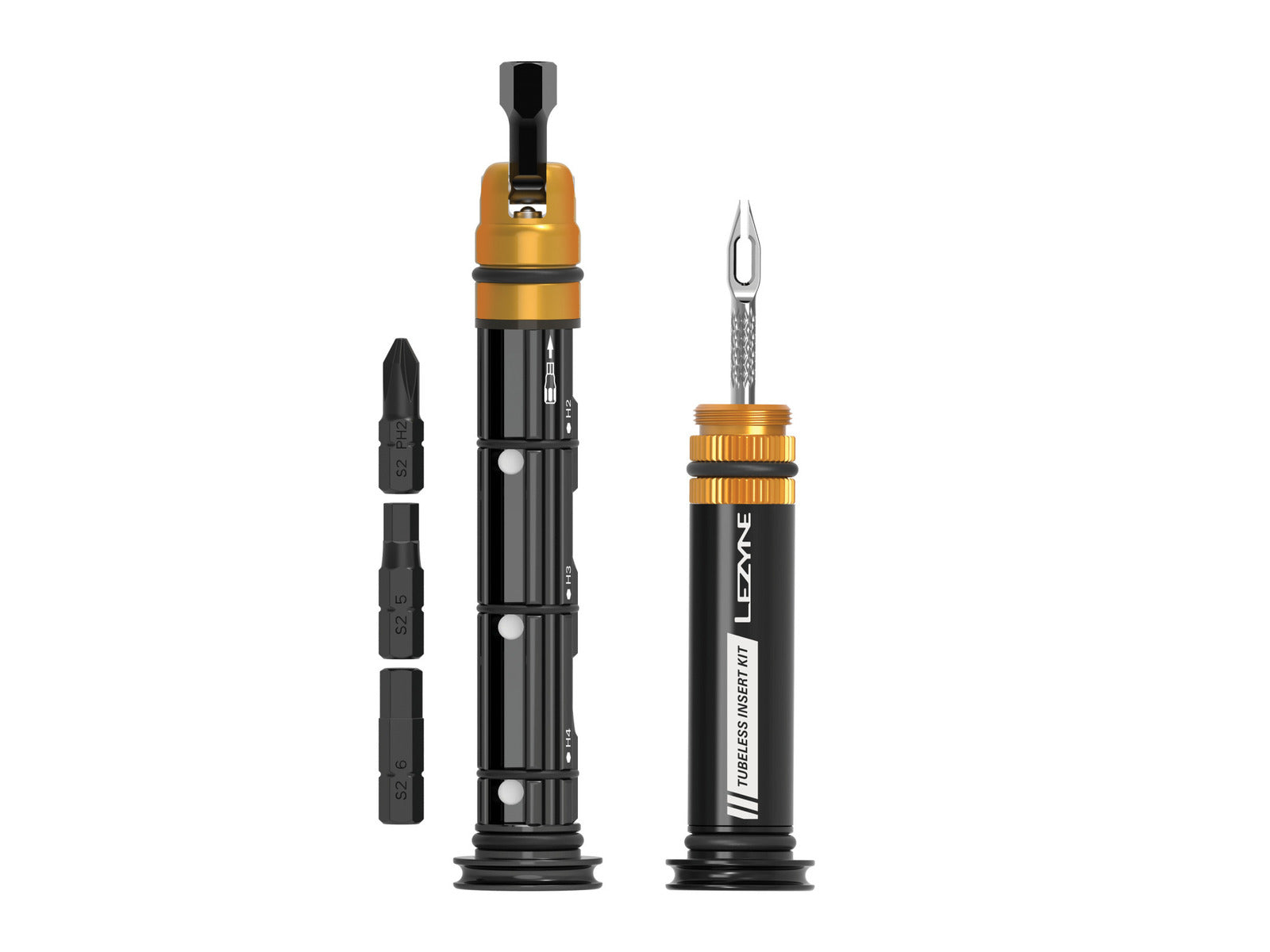Lezyne Barplug Dual Insert Kit Black