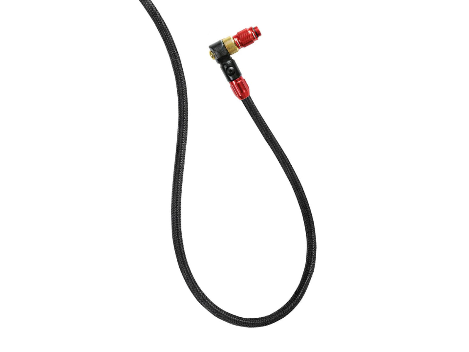 Lezyne Replacement Hose With Abs1 Pro Chuck Gold-glänzend