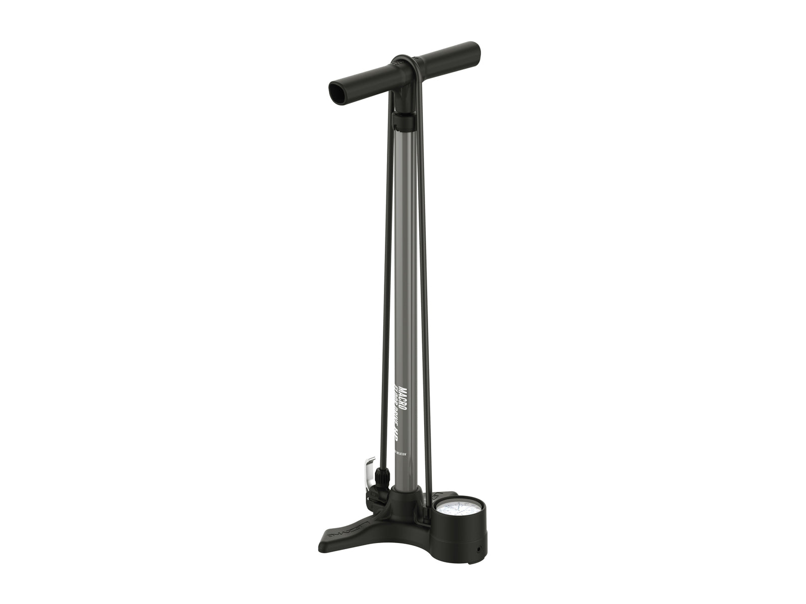 Lezyne Macro Hp Floor Drive Mtt Grey 635 Cm - 63.5 Cm