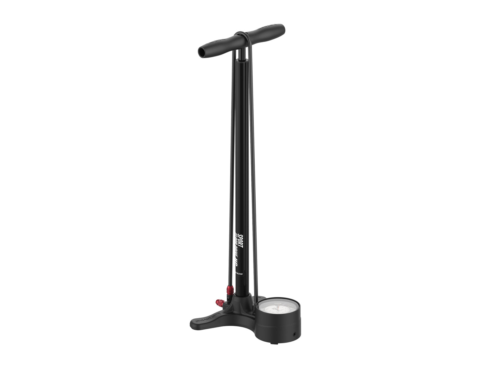 Lezyne Sport Hp Floor Drive Matt Black 635 Cm - 63.5 Cm