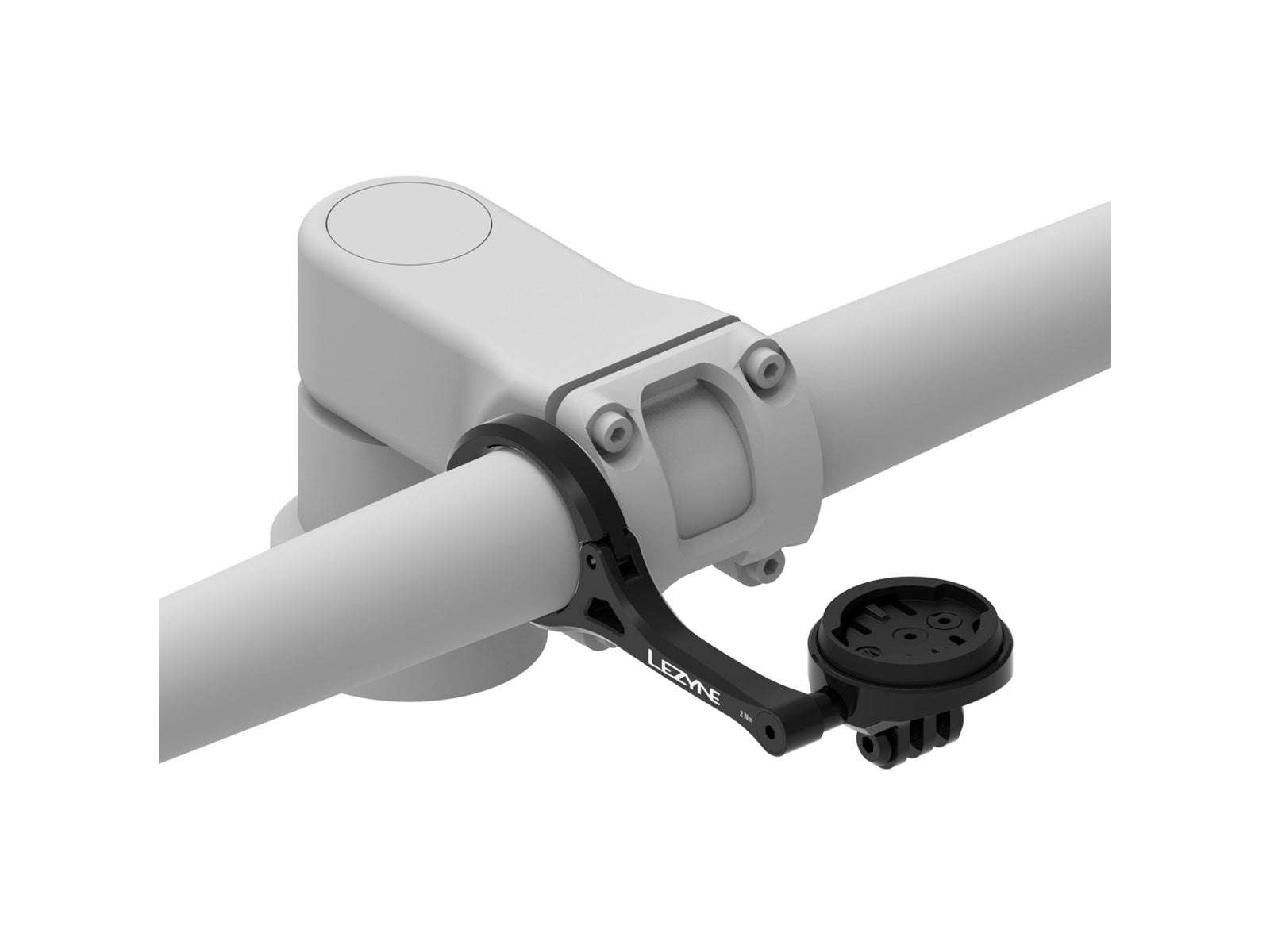 Lezyne Computer Mount Forward Mount With Gopro Adapter Black