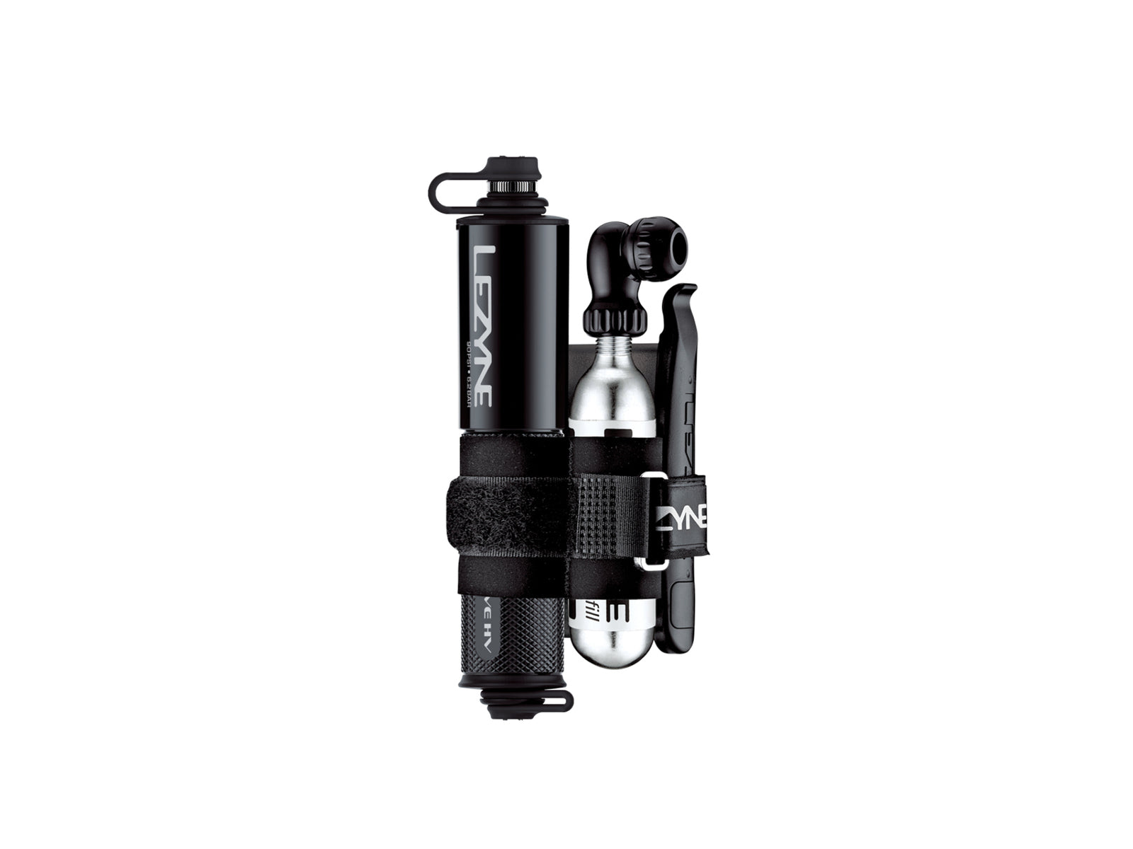 Lezyne Handpump Cnc Hv Pocket Drive Loaded Gloss Black 140 - 14.0