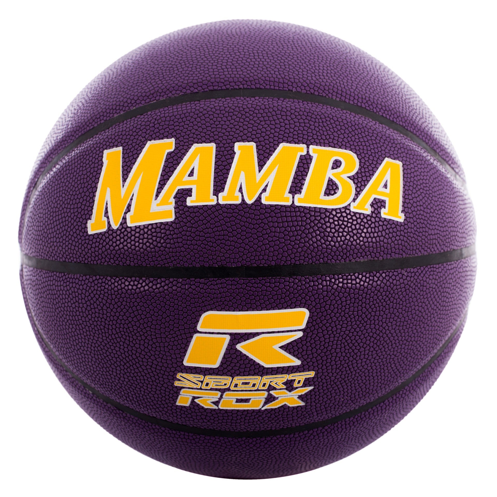 Кожена баскетболна топка Rox Mamba Morado