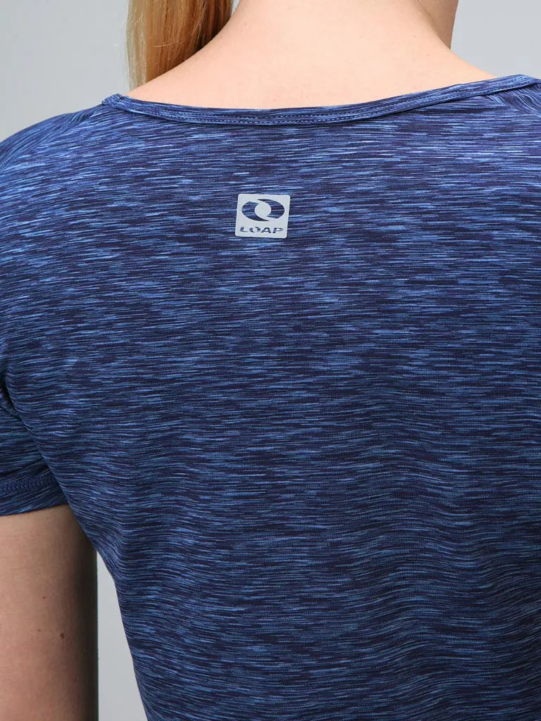 Дамска рокля Loap Mapsa Blu-blk Blue