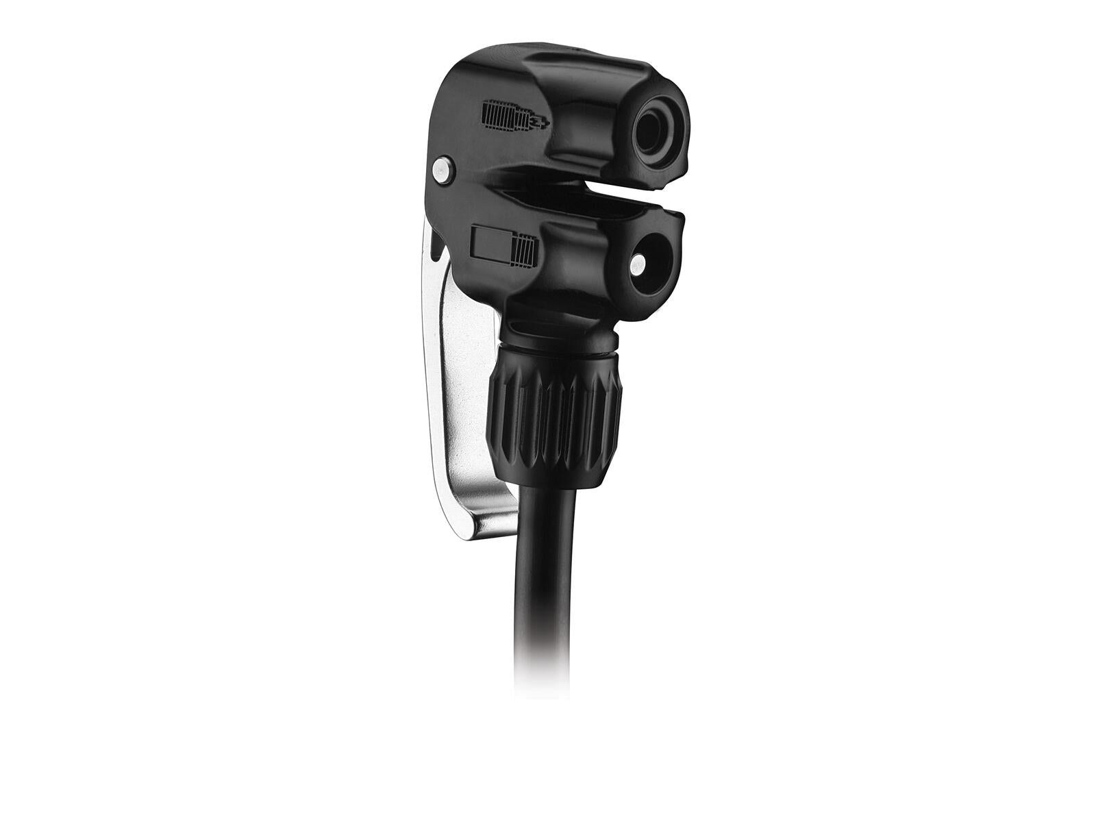 Lezyne Pump Head Slip-fit Dual Black