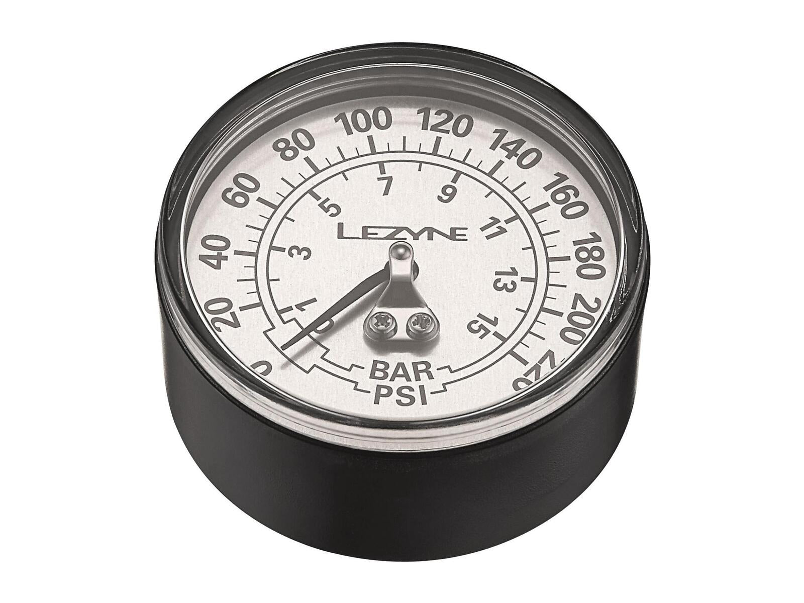 Lezyne Pressure Gauge (220psi) Black-silver