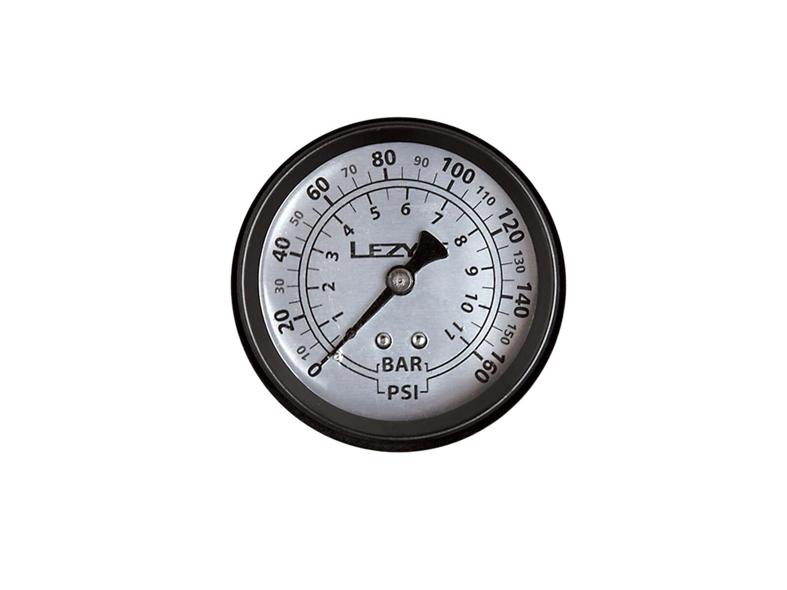 Lezyne Pressure Gauge (160psi) Schwarz/silber