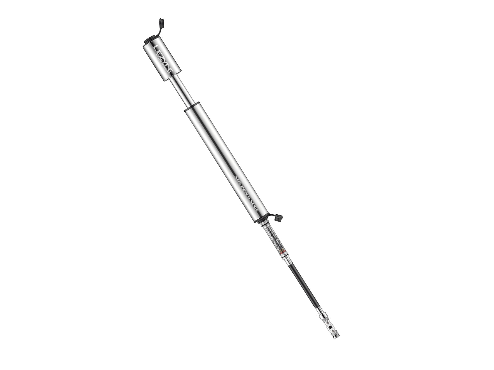 Lezyne Hand Pump Gauge Hv Drive Gloss Silver M (232) - M (23.2)