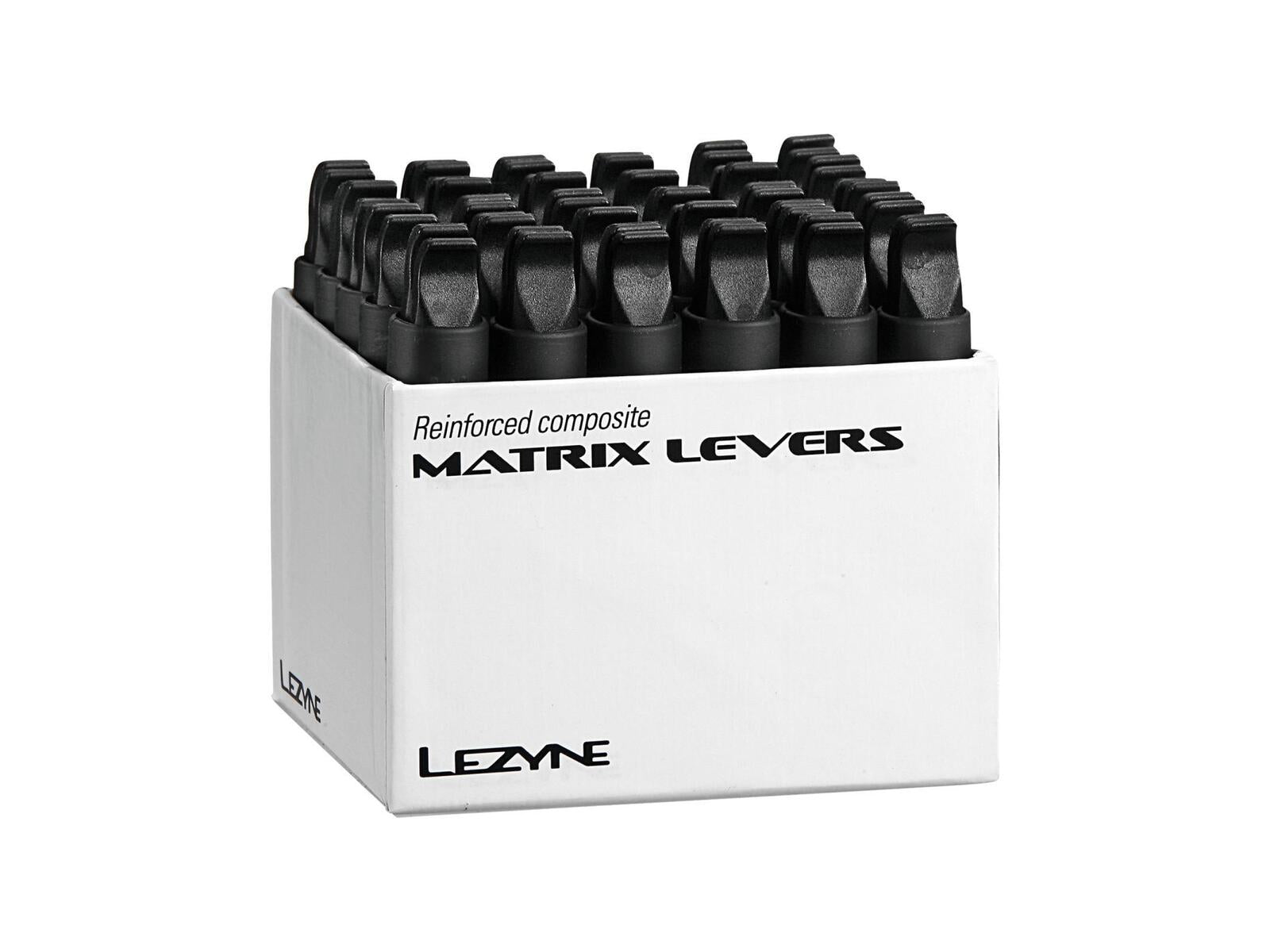 Lezyne Tire Lever Matrix Lever Box Black