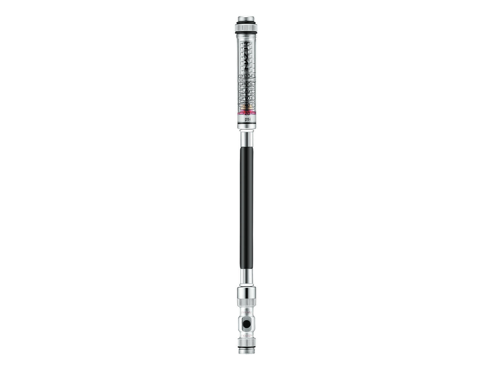 Lezyne Digital Pressure Abs Pen Gauge Gloss Silver
