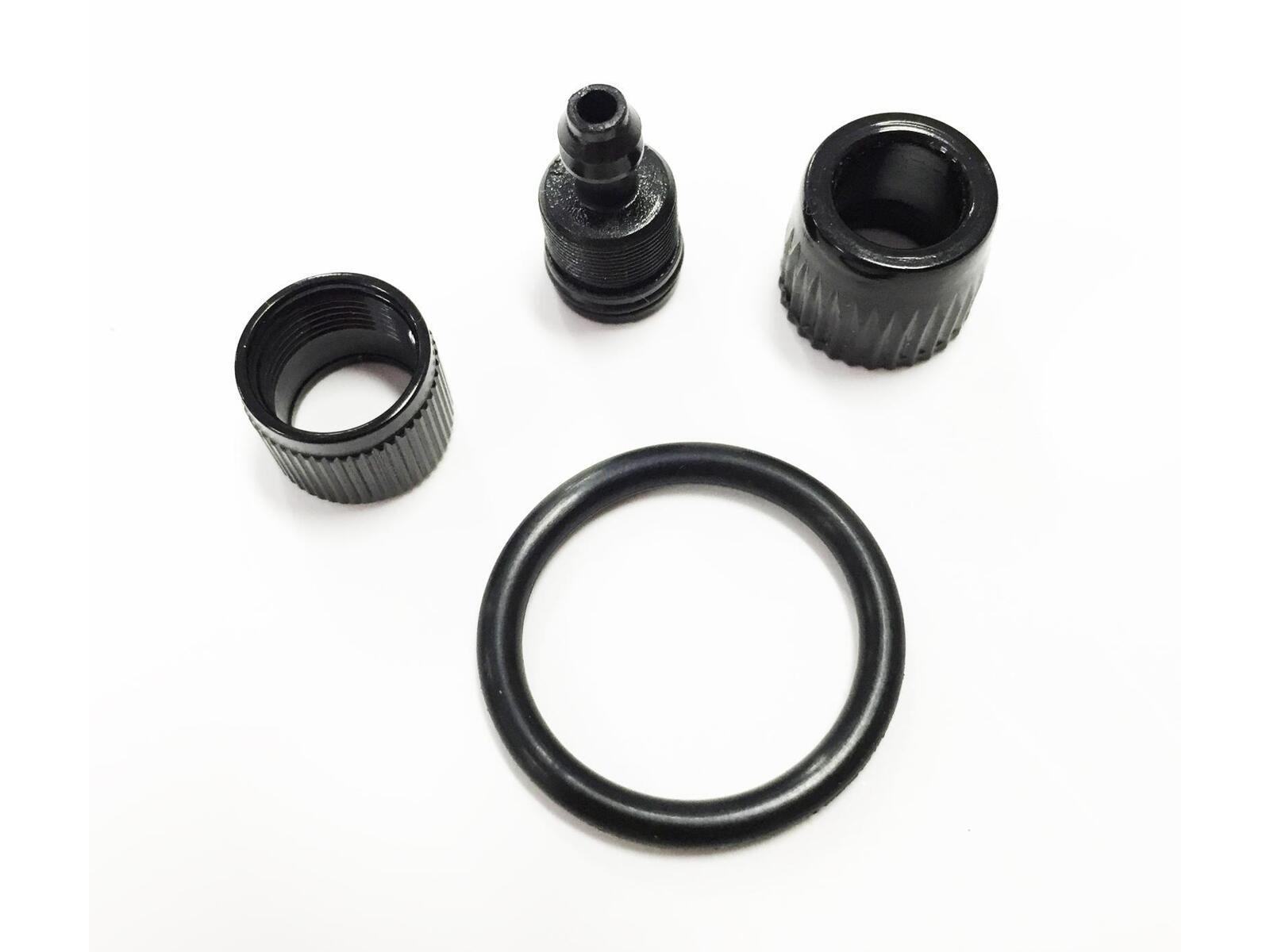 Lezyne O-ring Kit And Valve Black