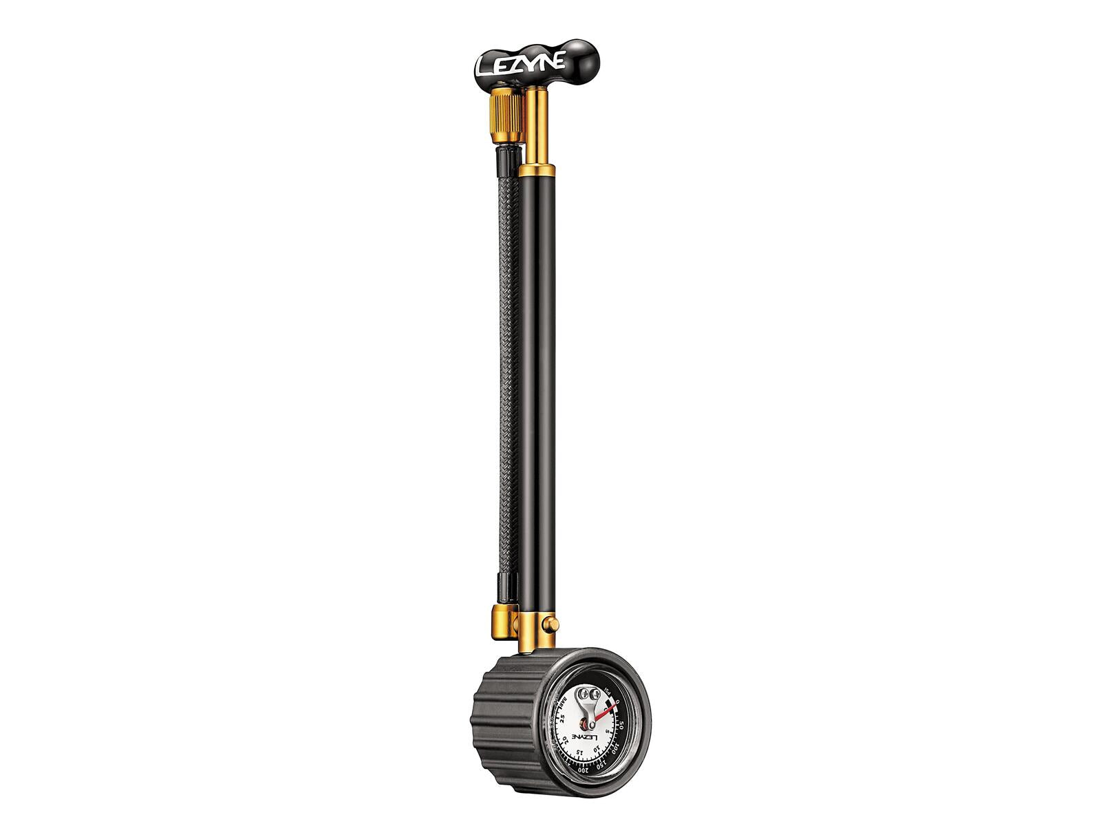 Lezyne Hand Pump Shock Drive Black-gold 240 - 24.0