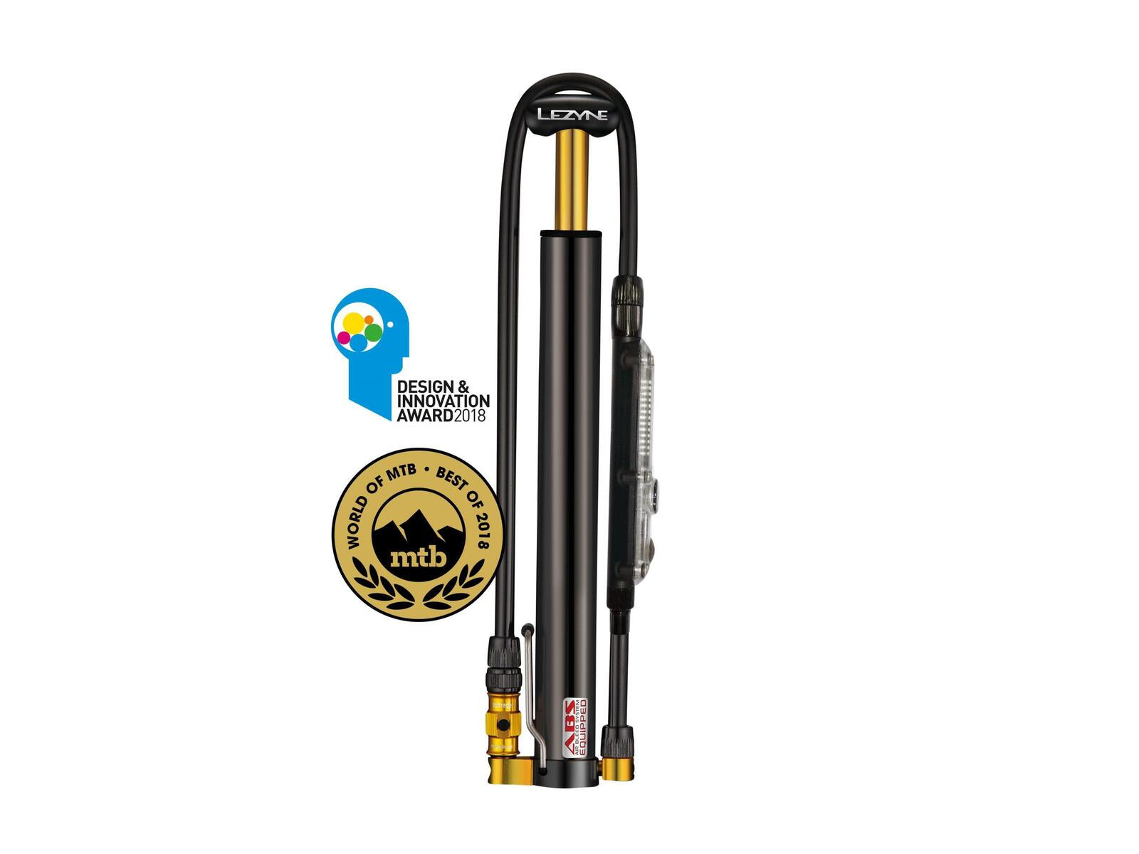 Lezyne Hand Pump Digital Cnc Hvg Micro Floor Drive Gloss Black 300 - 30.0