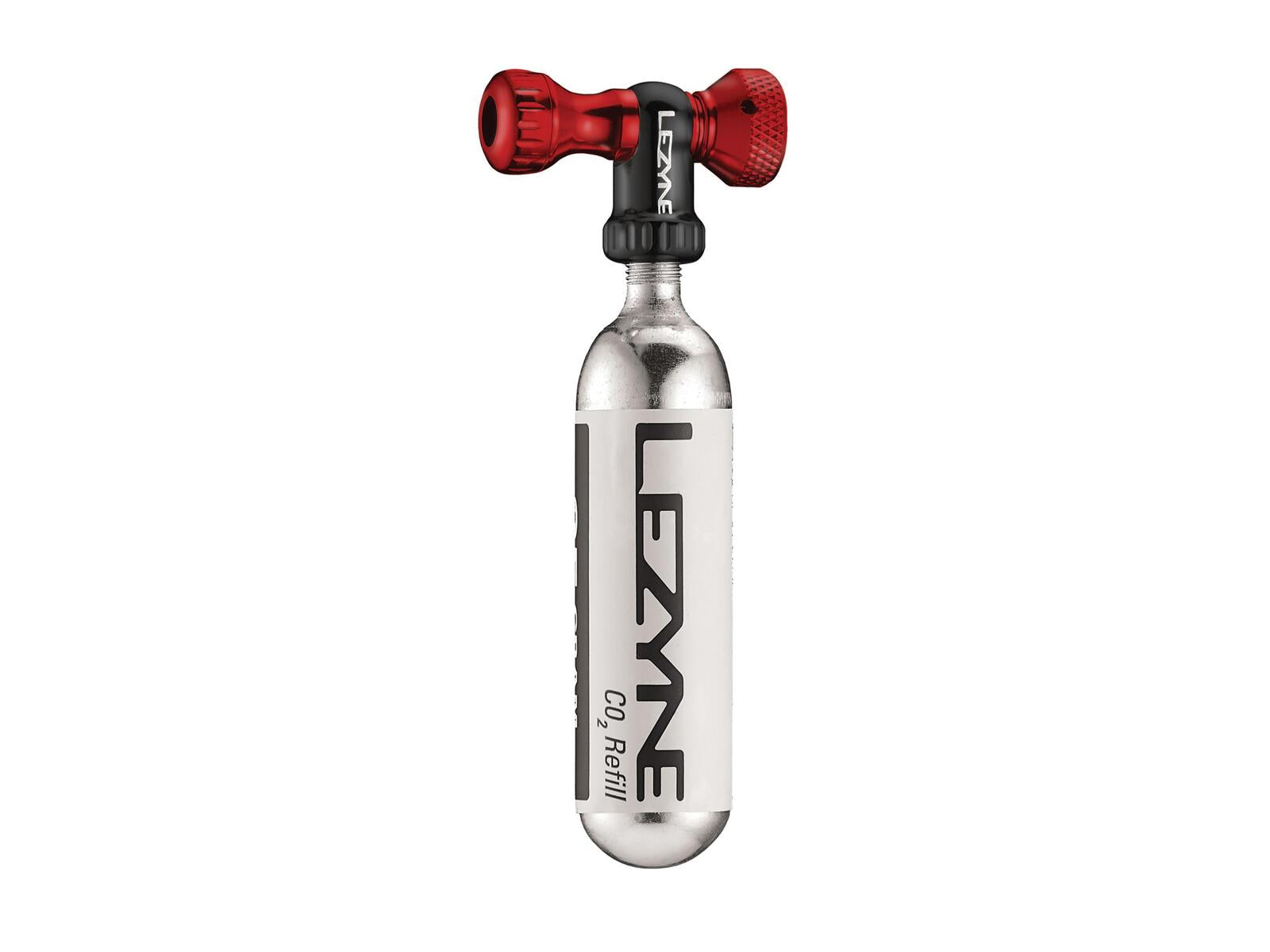 Lezyne Co2 Pump Control Drive Gloss Red