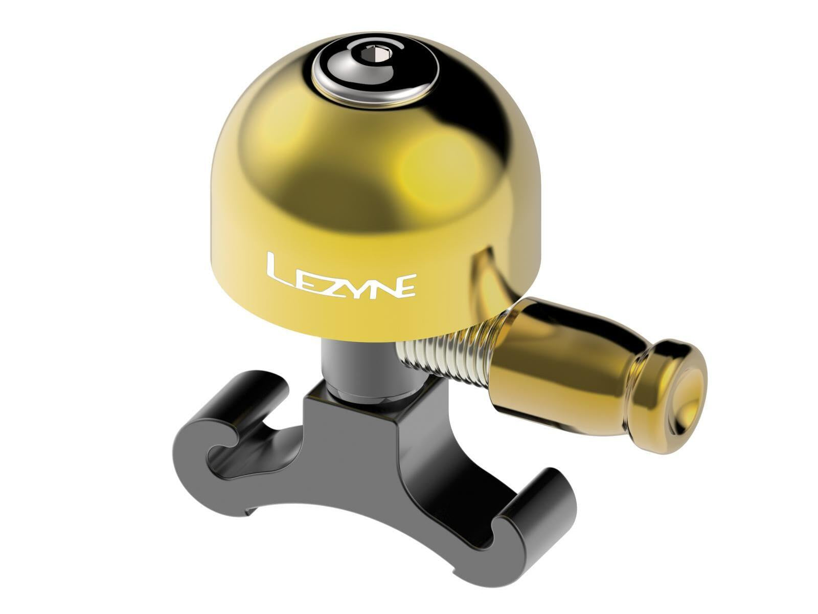 Lezyne Classic Brass Bell Gold-black - S