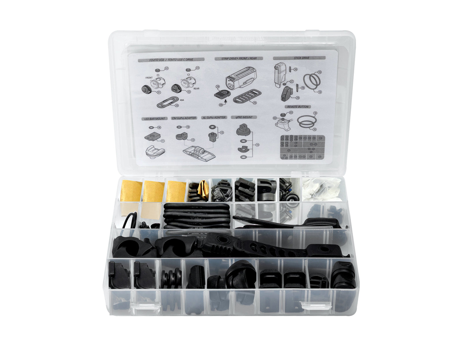 Lezyne Spare Parts Led Tackle Box Y18