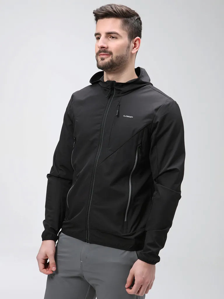 Мъжко софтшел яке Loop Ural Black
